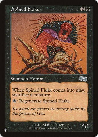 Spined Fluke - Urzas Saga
